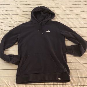 Adidas navy blue hoodie